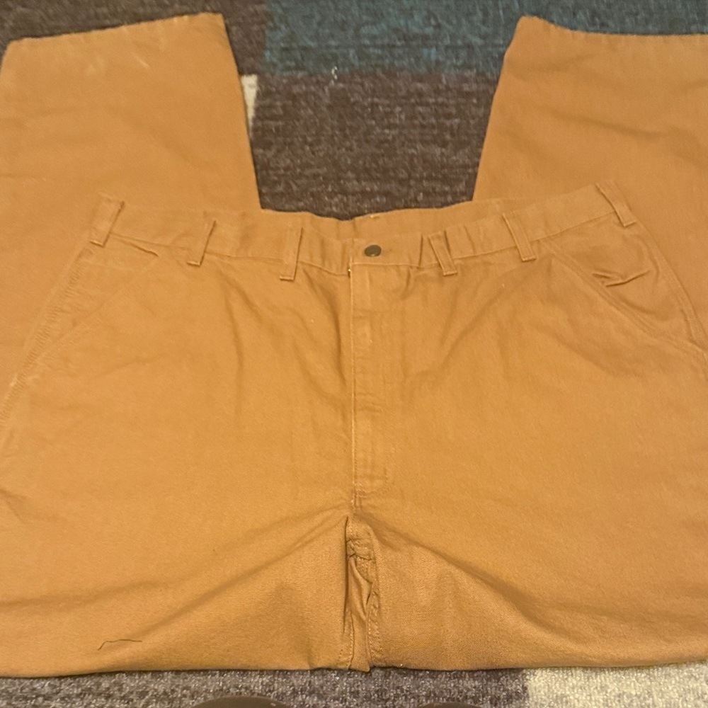 Carhartt Men's Loose Fit Washed Duck Utility Work Pants  44x 36
